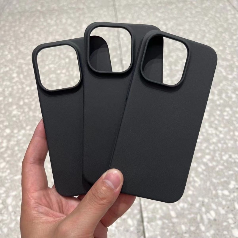 iPhone 16 Pro Max Matte Black Silicone Case - Image 4